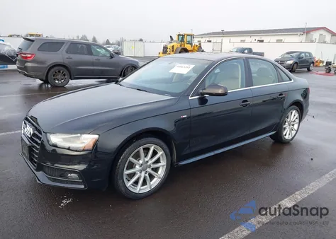 2014 Audi A4 2.0T Premium z USA, uszkodzony, nr VIN WAUFFAFL6EN018431